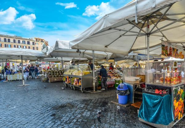 Römische Märkte: Campo de’ Fiori und andere